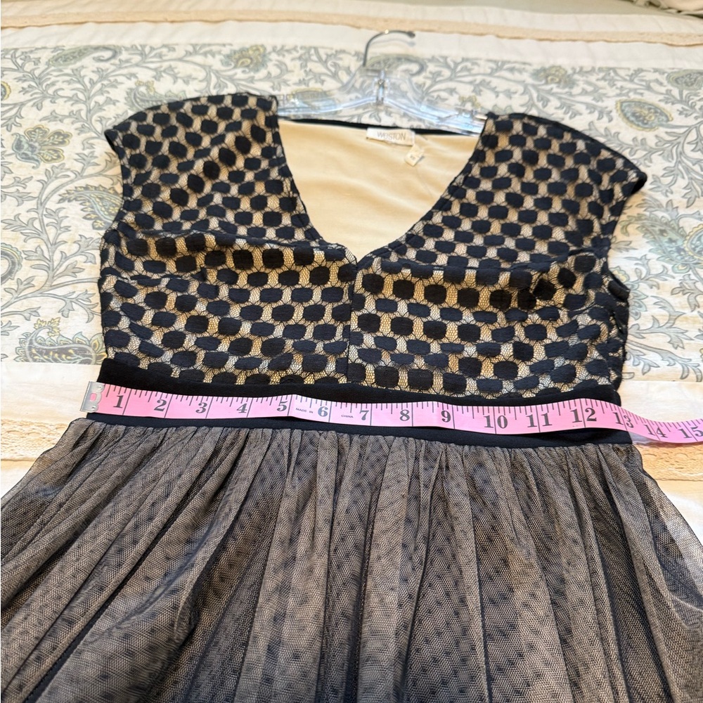 Weston Wear Black and Gray Midi Dress - Picture 14 of 16